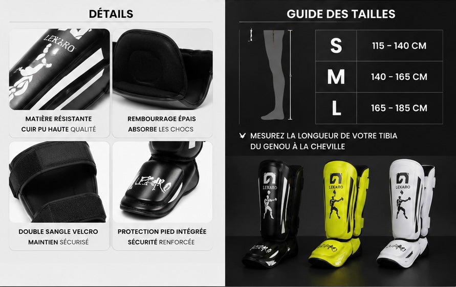 Protège-Tibias Premium – La Maison Du Combat
